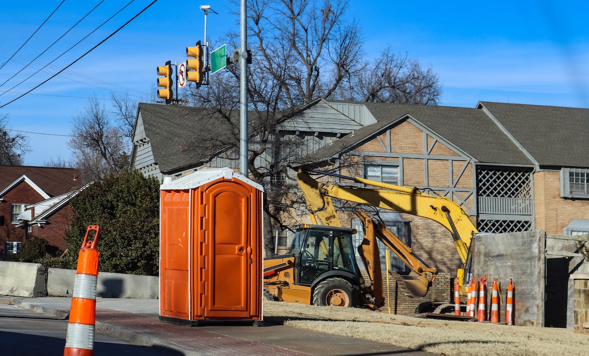 A picture of Portable Toilets for Construction Sites - Rental Guide with MCS Portable Restrooms