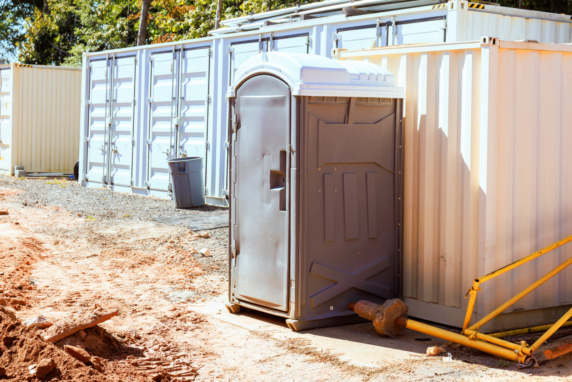 A picture of Portable Toilets for Construction Sites - Rental Guide with MCS Portable Restrooms